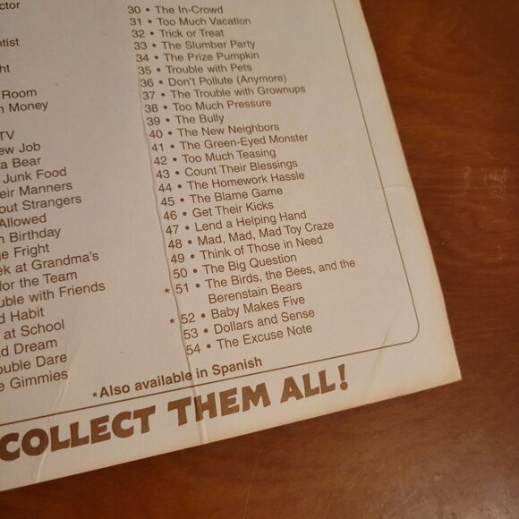 Los Osos Berenstain Bear Demasiada Fiesta Too Much Birthday Book Spanish Childre - Picture 5 of 5